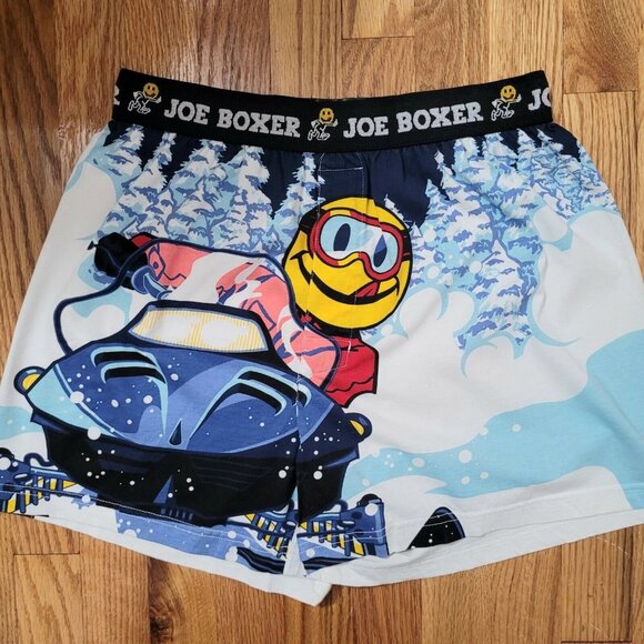 Vintage Joe Boxer Boxers Men's Size Medium St Bernard Smiley Face Cotton NWOT - Picture 5 of 14